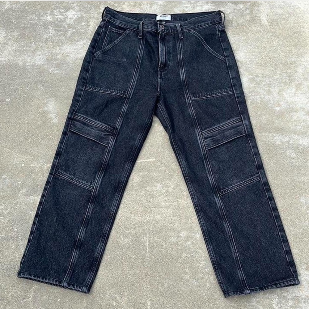 NWOT AGOLDE Cooper Cargo Jeans in Panther Size 29